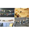 10 Lu Led Işıklı Fotoğraf Mandalları Rgp