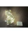 10 M 100 Led Damla Uçlu Gün Işığı Şeffaf Kablo MZ-17-4