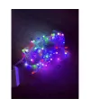 10 M 100 Led Damla Uçlu RGB Işık Şeffaf Kablo MZ-17-10