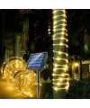 10 Metre Güneş Enerjili Hortum LED Işık