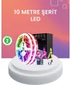 10 Metre Telefon Kontrollü Smart Şerit Led Usb Rgb Kumandalı