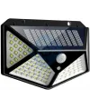 100 Led Dış Mekan Solar Aydınlatma Fotoselli Solar Lamba Hareket Sensörlü