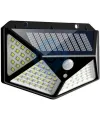 100 Led DIŞ Mekan Solar Aydınlatma Fotoselli Solar Lamba Hareket Sensörlü