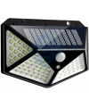 100 Led Dış Mekan Solar Aydınlatma Fotoselli Solar Lamba Hareket Sensörlü