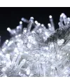100 Ledli 8 Fonksiyonlu 10 Metre Led Aydınlatma Dekor Lambası (beyaz)