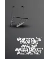 100 Saat Bluetooth Kulaklık Dijital Göstergeli Anc Özelliği Kablolu