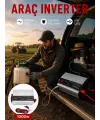 1000w Güç İnverteri Araç Aküsünden Priz Çıkışı Sağlayan Çevirici