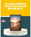 10.1 İnç Ips Ekranlı Android Tablet Bilgisayar Seti