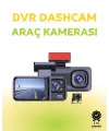 1080p Ön, 720p Arka Ve İç Kamera İle %100 Kapsama – Gece Görüşlü Araç Kamerası