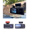 1080p Sürüş Kaydedici 2 İnç Araç Araba Ön İç Arka Dvr Ips Ekran