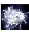 10m 100 Led Boncuk Lamba Beyaz Işık Şeffaf Kablo