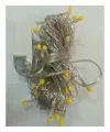 10m 100 Led Damla Uçlu Led Işık Beyaz Işık Şeffaf Kablo