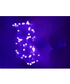 10m 100 Led Damla Uçlu Pembe Işık Şeffaf Kablo Mz-17-9