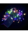 10m 100 Led Damla Uçlu Rgb Işık Siyah Kablo Mz-17-2