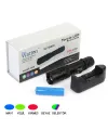 10W 2000 Lümen 4 Renkli Güçlü LED El Feneri Yüksek Performans Aydınlatma WT-605