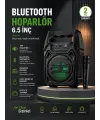 10w Güçlü Ses Performanslı Bluetooth Karaoke Hoparlörü