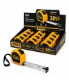 12 Adet 3mt X 16mm Otomatik Çelik Şerit Metre Stoplu
