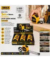 12 Adet 3mt X 16mm Otomatik Çelik Şerit Metre Stoplu