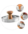 12 cm Hamburger Press