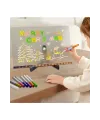 12 Inc Led Işıklı Çizim Tahtası Ayarlanabilir Stant Ve Kalemleri İle