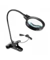 Nikula12 Led Clipslı Işıklı Büyüteç,işıklı Masa Lambası çalışma Lambası