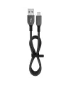 12 Watt 2.4A Usb-A To Lightning 1.2M Hızlı Şarj Kablosu Siyah FC35