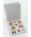 12 Yapraklı Çzgflm Karakteri Defter Sticker