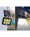 120 Cob Led Solar Panelli 3 Modlu Duvar Lambası Uzaktan Kumandalı Mz-302k