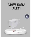 120w Süper Hızlı Şarj Adaptörü – Type-c Kablo Dahil, Yüksek Voltaj Korumalı