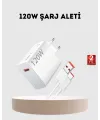 120w Usb-c Şarj Adaptörü Süper Hızlı Şarj Güç Kaynağı Seti