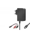 12V 1.2A 14.4W Krokodil Uç Akü Şarj Adaptörü - Siyah B5056