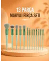 13 Parça Makyaj Fırça Seti Far Fırçası Allık Fırçası Yumuşak Uçlu