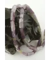 1,4 cm Dikdörtgen Boru Ametist Taşı