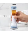 140 İğneli Serum Hazneli Dermaroller – 0-3 mm Ayarlı Dermaroller Mikro İğneli Saç, Cilt ve Vücut Bakım Aparatı