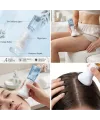 140 İğneli Serum Hazneli Dermaroller – 0-3 mm Ayarlı Dermaroller Mikro İğneli Saç, Cilt ve Vücut Bakım Aparatı