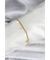 ietaks™ 14K Gold Renk Kaplama Kalpli Model CM Kadın Bileklik