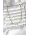 14K Gold Renk Kaplama Model CM Kadın Kolye