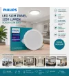 14W Yuvarlak Sıvaaltı LED Slim Panel 1250 Lumen
