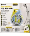 150 cm Metal Duş Hortumu 360° Döner
