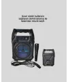 15w Güçlü Ses Çıkışlı Bluetooth Hoparlör Fm Radyo Ve Mikrofon Destekli