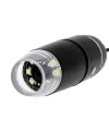 Nikula1600X USB dijital mikroskop kamera endoskop 8LED büyüteç Metal standı
