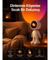 180 Derece Dönebilen Astronot Masa Ve Gece Lambası Projektör