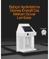 1800 Mah Pilli Solar Duvar Aydınlatma