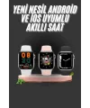 1.83 İnç Akıllı Saat Android Ve İos Uyumlu Çağrı Cevaplayabilen Adımsayar Gps Takibi