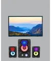 2+1 Rgb Led Işıklı Güçlü Bas Sistemli Bilgisayar Hoparlörü