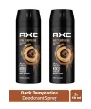 2 Adet Axe Dark Temptatıon Bay Parfüm Kofre 150 ml
