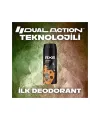2 Adet Axe Erkek Sprey Deodorant Leather & Cookies 48 Saat Etkileyeci Koku 150 ml