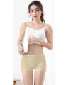 2 Adet Kadın Dikişsiz Görünmez İz Yapmaz Mini Şort Boxer Ten
