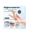 2 Adet Profesyonel Kablosuz Yaka Mikrofonu Typce Uyumlu Manyetik Klipsli