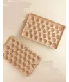 2 Li Buz Kalıbı 33 Bölmeli Kristal Küre Buzluk - Mini Yuvarlak Buz Kalıbı